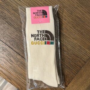 Gucci x The North Face Cream Socks